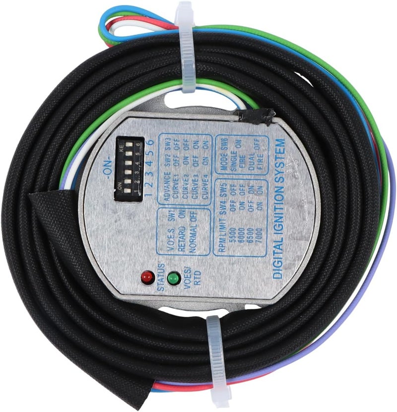 Kessocco Motorcycle Ignition Module High Performance 53-644 Programmable Single Fire Electronic Ignition Module - Image 4